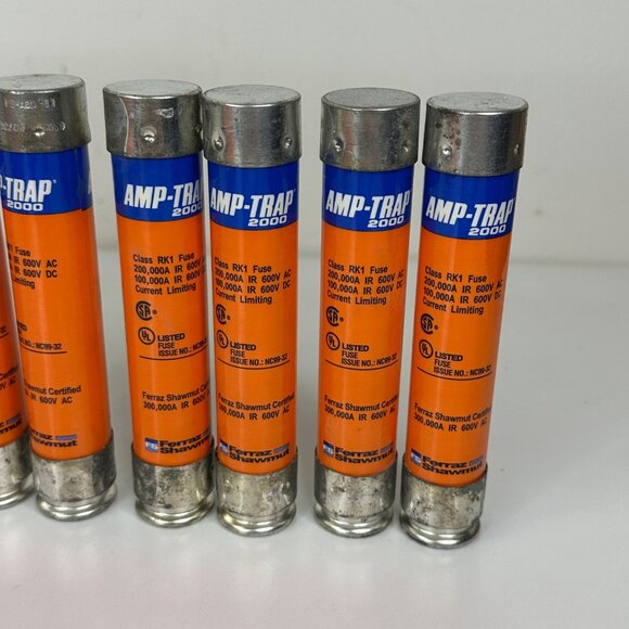 Amp-Trap 2000 Smart Spot A6D35R Dual Element Time Delay Fuse 35A 600V AC/DC BX10 - Picture 5 of 9